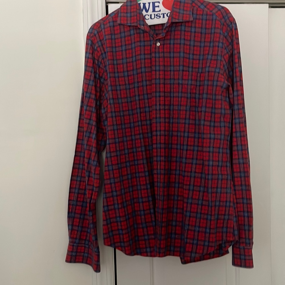 Lightweight cotton Madras print